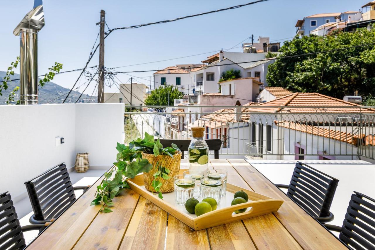 Breezy Rooftop House Скопелос Экстерьер фото